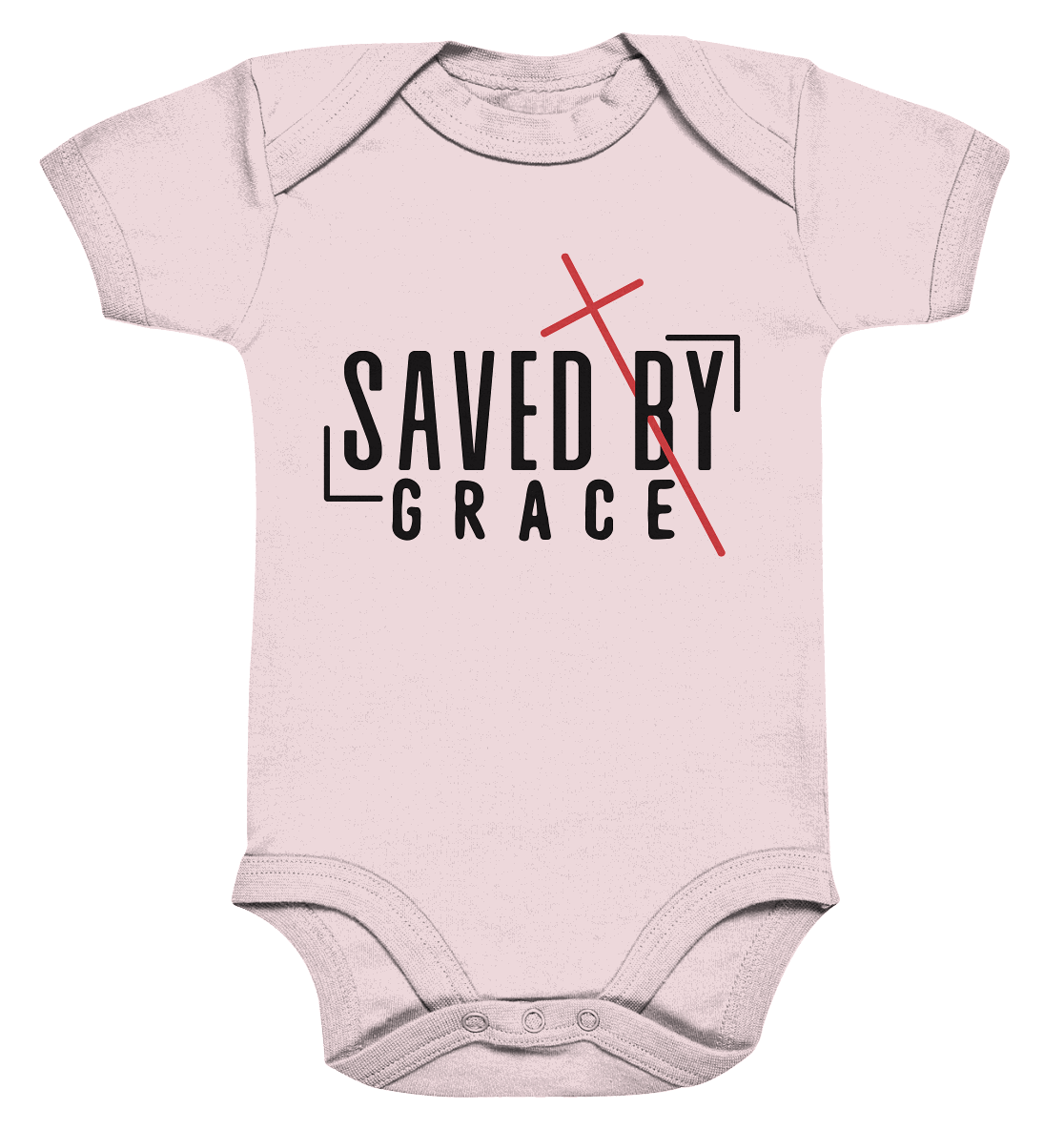 Saved by Grace – Ein kraftvolles Statement des Glaubens - Organic Baby Bodysuit