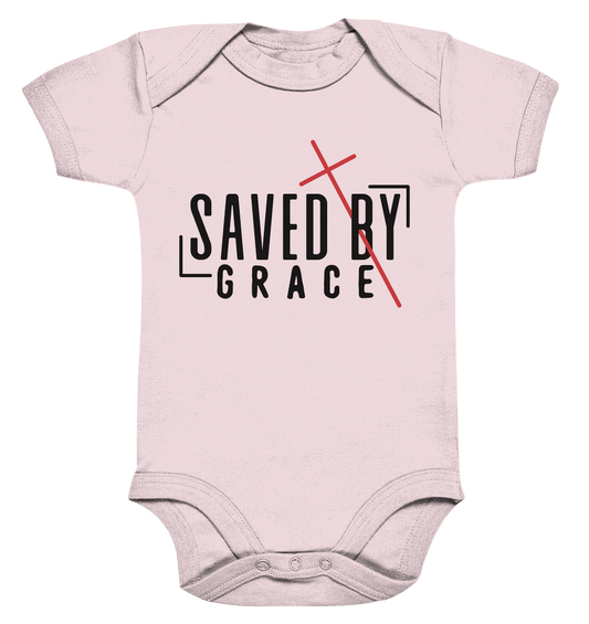 Saved by Grace – Ein kraftvolles Statement des Glaubens - Organic Baby Bodysuit