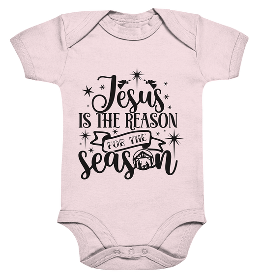 Jesus – Der Grund für die Weihnachtszeit II - Organic Baby Bodysuit