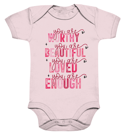 Du bist wertvoll – Eine Erinnerung an die Wahrheit - Organic Baby Bodysuit