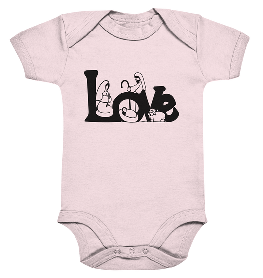 The love we experience at Christmas - Organic Baby Bodysuit