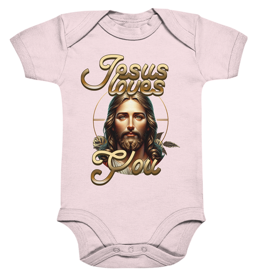 Jesus Loves You - Organic Baby Bodysuit