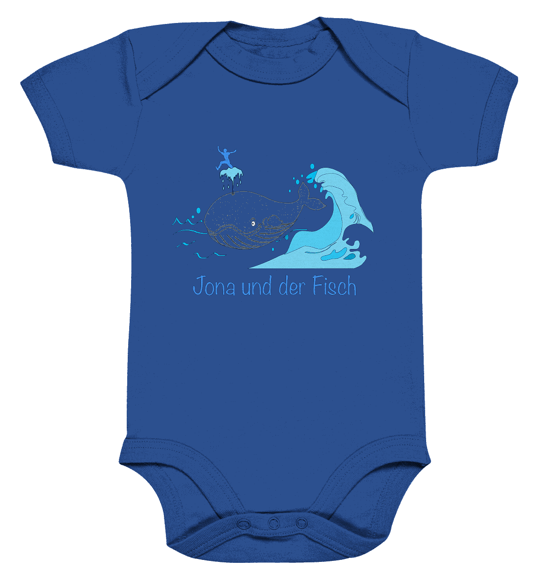 Jona und der Fisch - Organic Baby Bodysuite