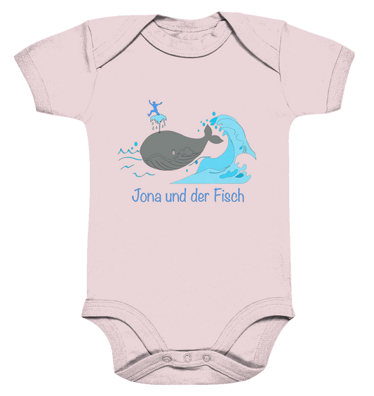 Jona und der Fisch - Organic Baby Bodysuite