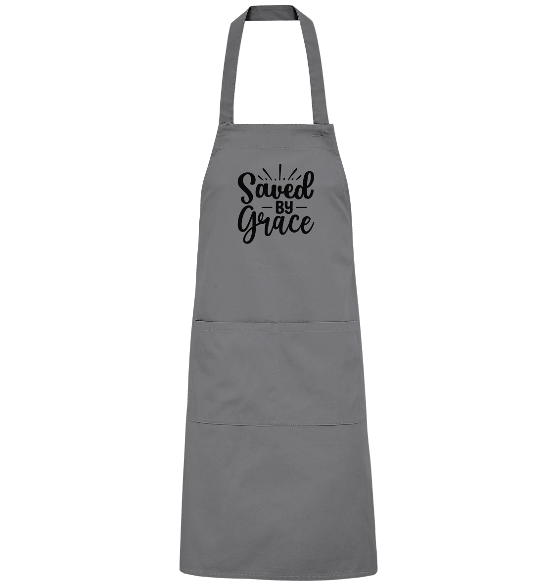 Saved by Grace – Dein Glaube, Dein Statement - Organic Grillschürze