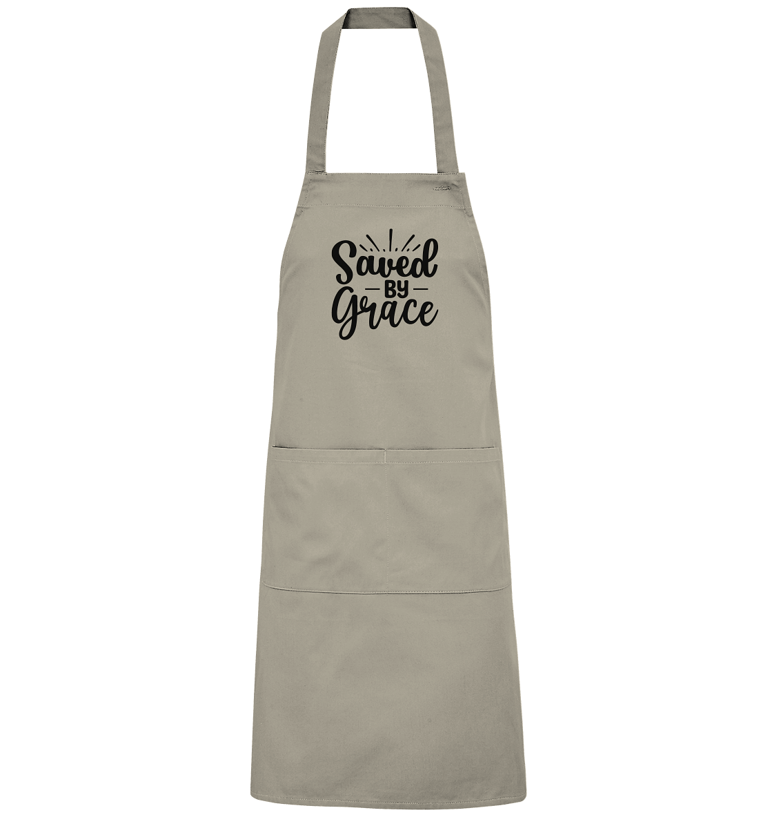 Saved by Grace – Dein Glaube, Dein Statement - Organic Grillschürze