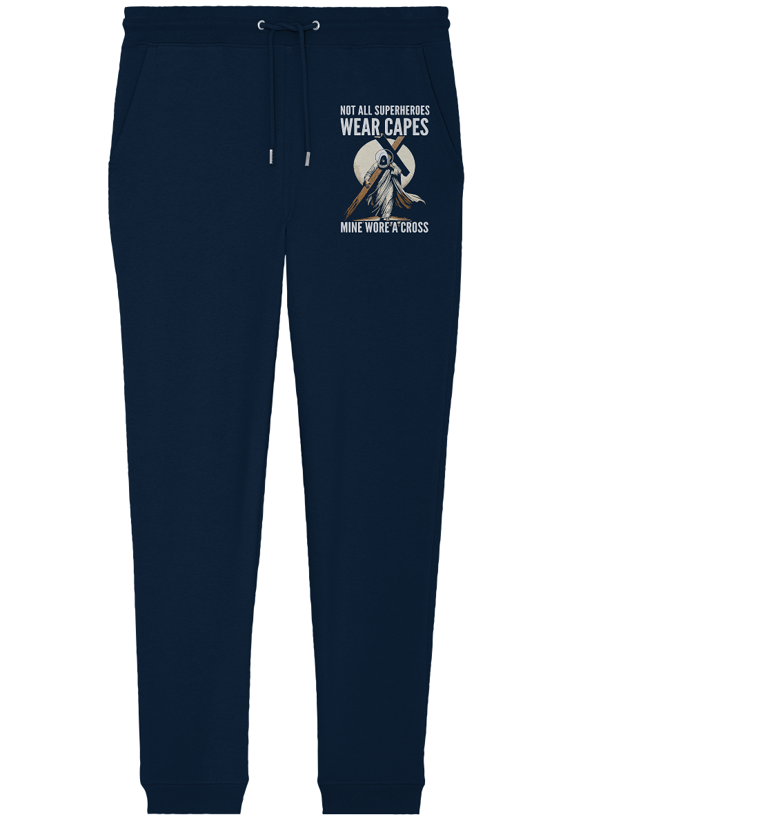 Mein Superheld trug ein Kreuz - Organic Jogger Pants