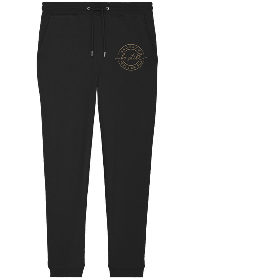 Sei still – und erkenne, dass ich Gott bin - Organic Jogger Pants