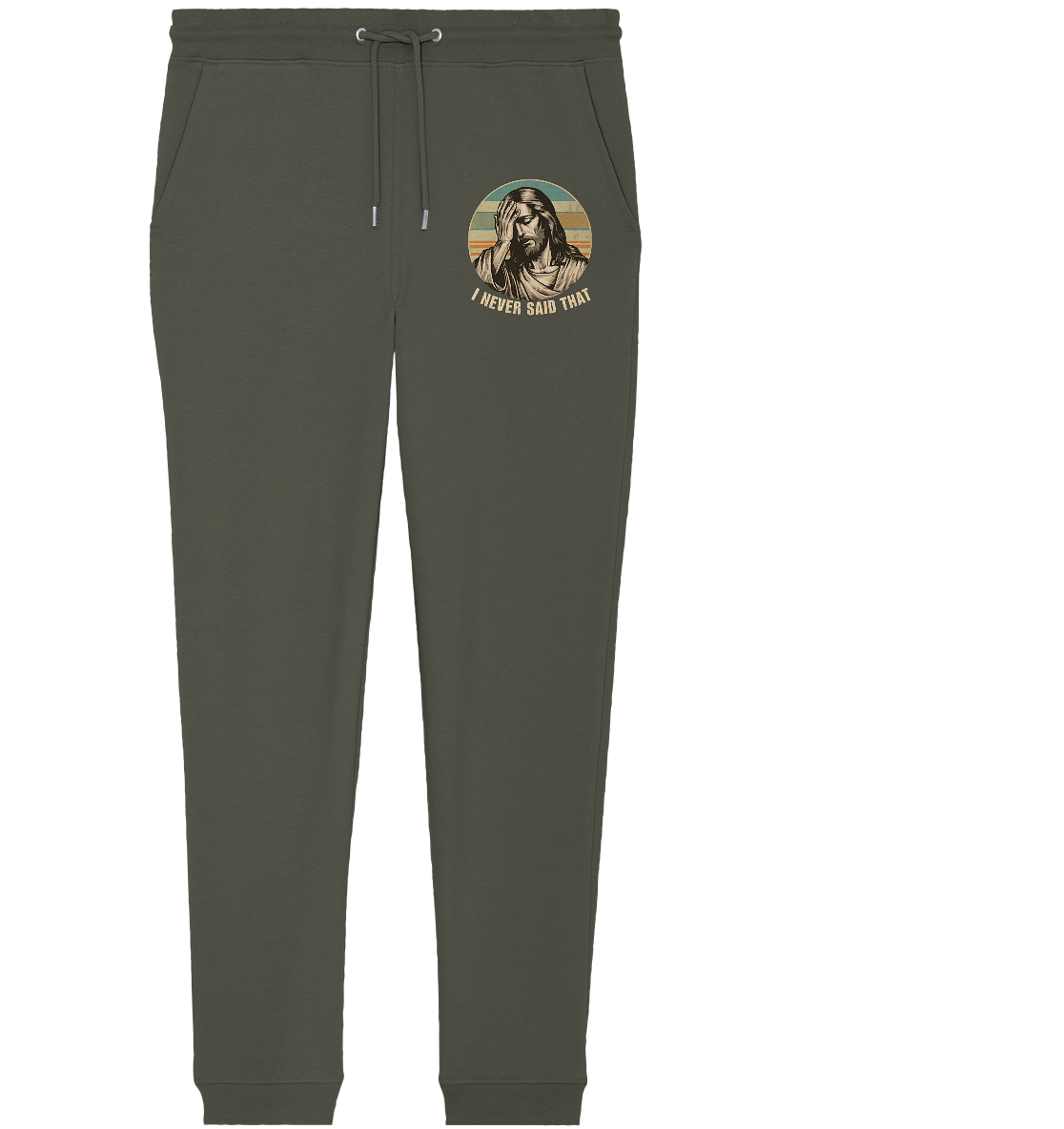 I Never Said That - Jesus - Organic Jogger Pants