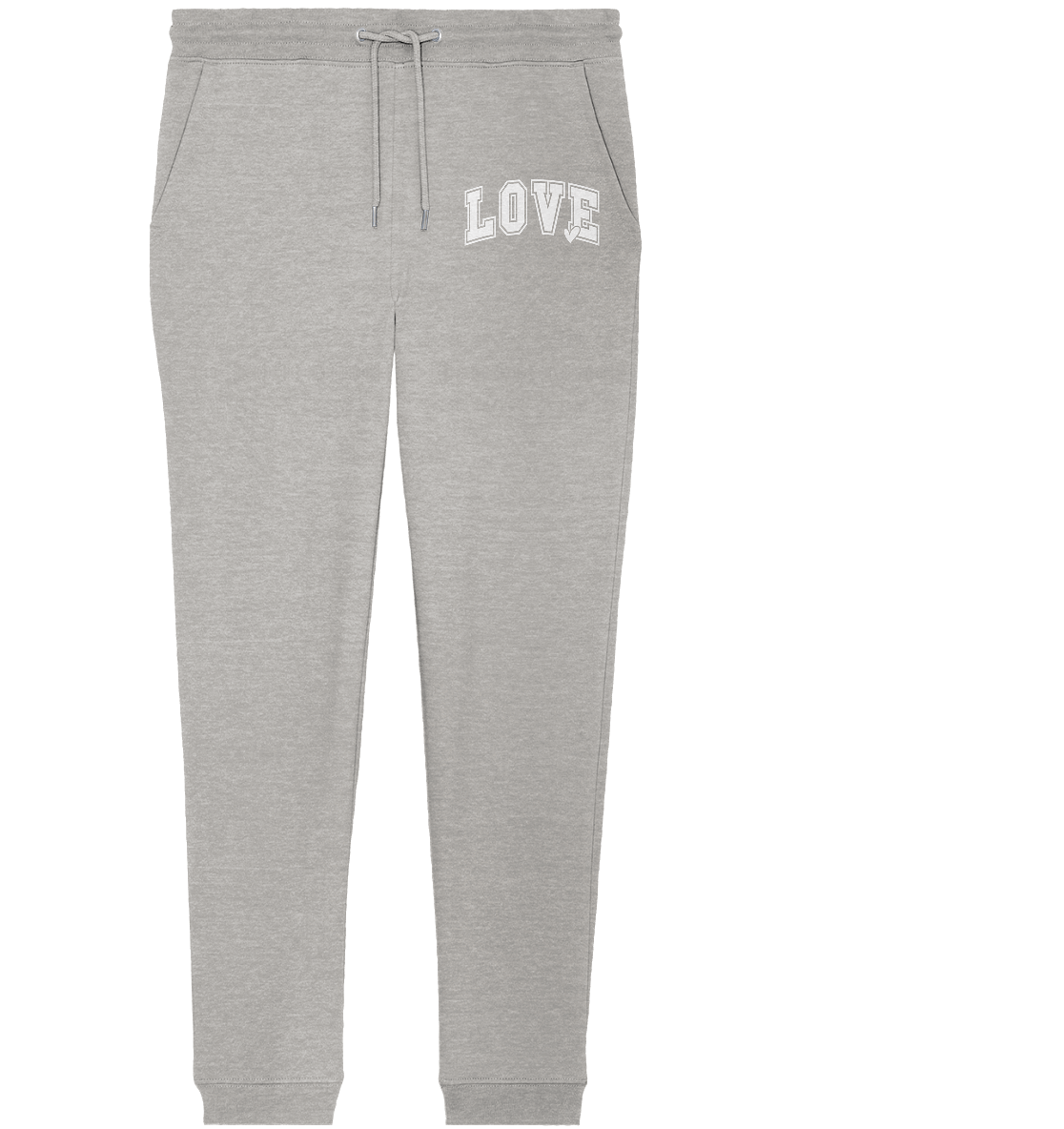 "Love" – das Design, das Herzen spricht! - Organic Jogger Pants