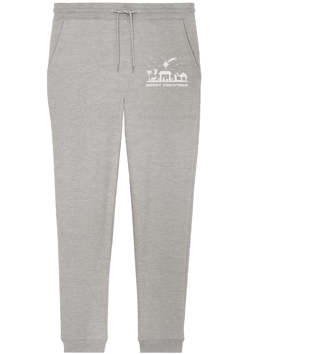 Merry Christmas - Frohe Weihnachten (Krippe Edition) - Organic Jogger Pants