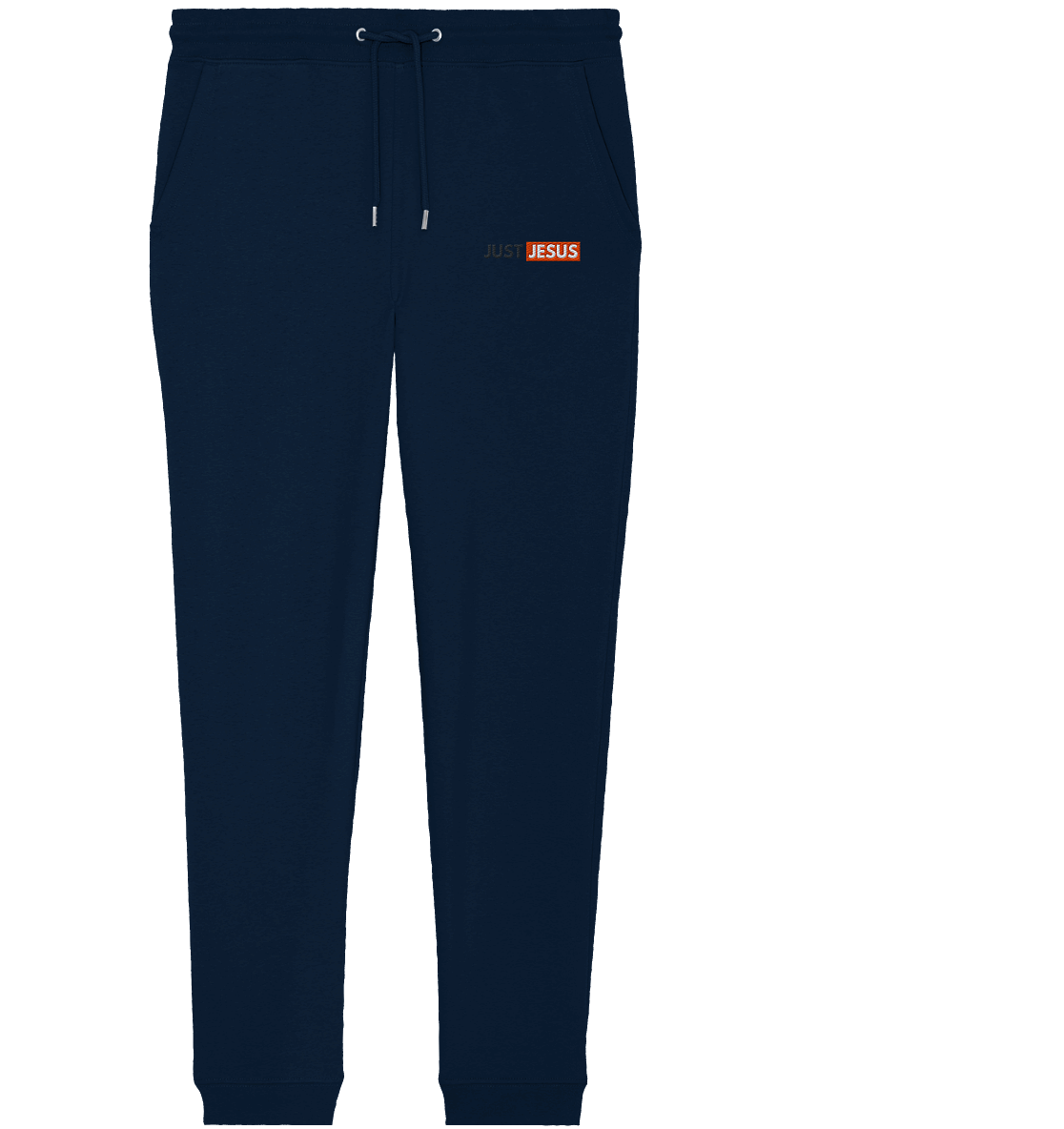 Just Jesus – Der Mittelpunkt unseres Glaubens (Stick) - Organic Jogger Pants (Stick)