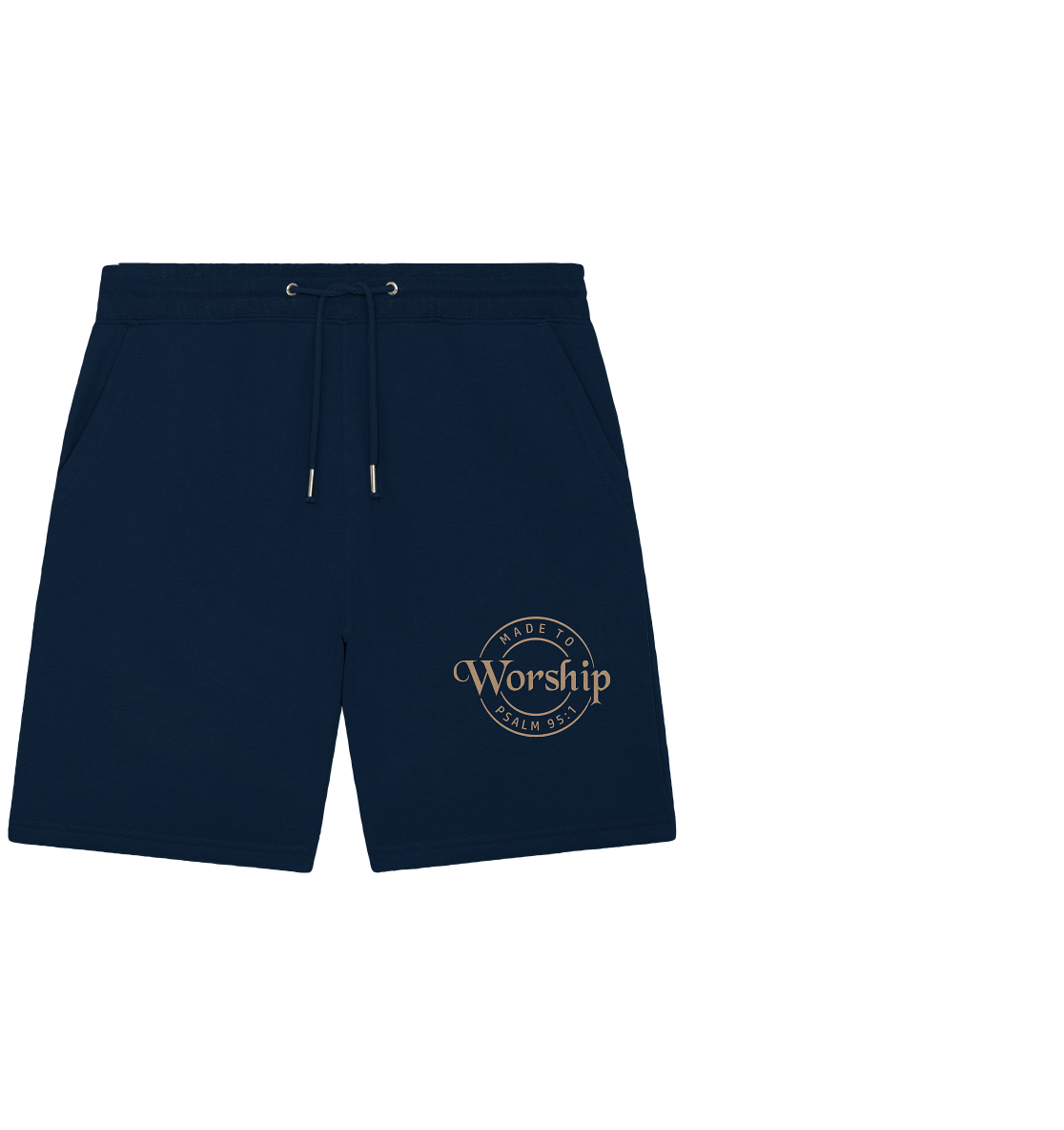 Made to Worship - Psalm 95:1 - Organic Jogger Shorts