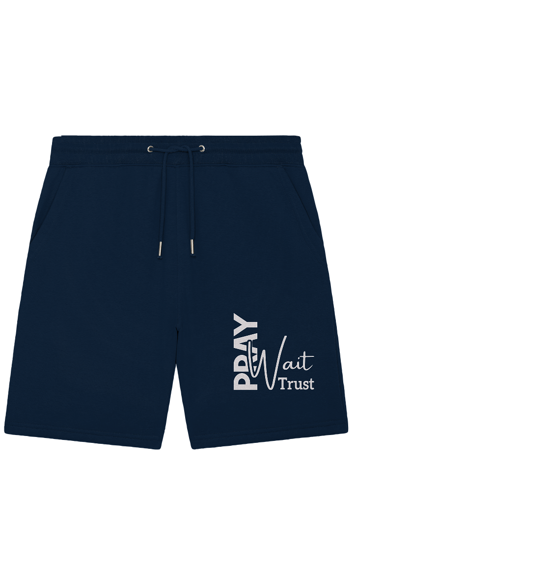 Pray. Wait. Trust. - Organic Jogger Shorts