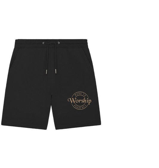 Made to Worship - Psalm 95:1 - Organic Jogger Shorts