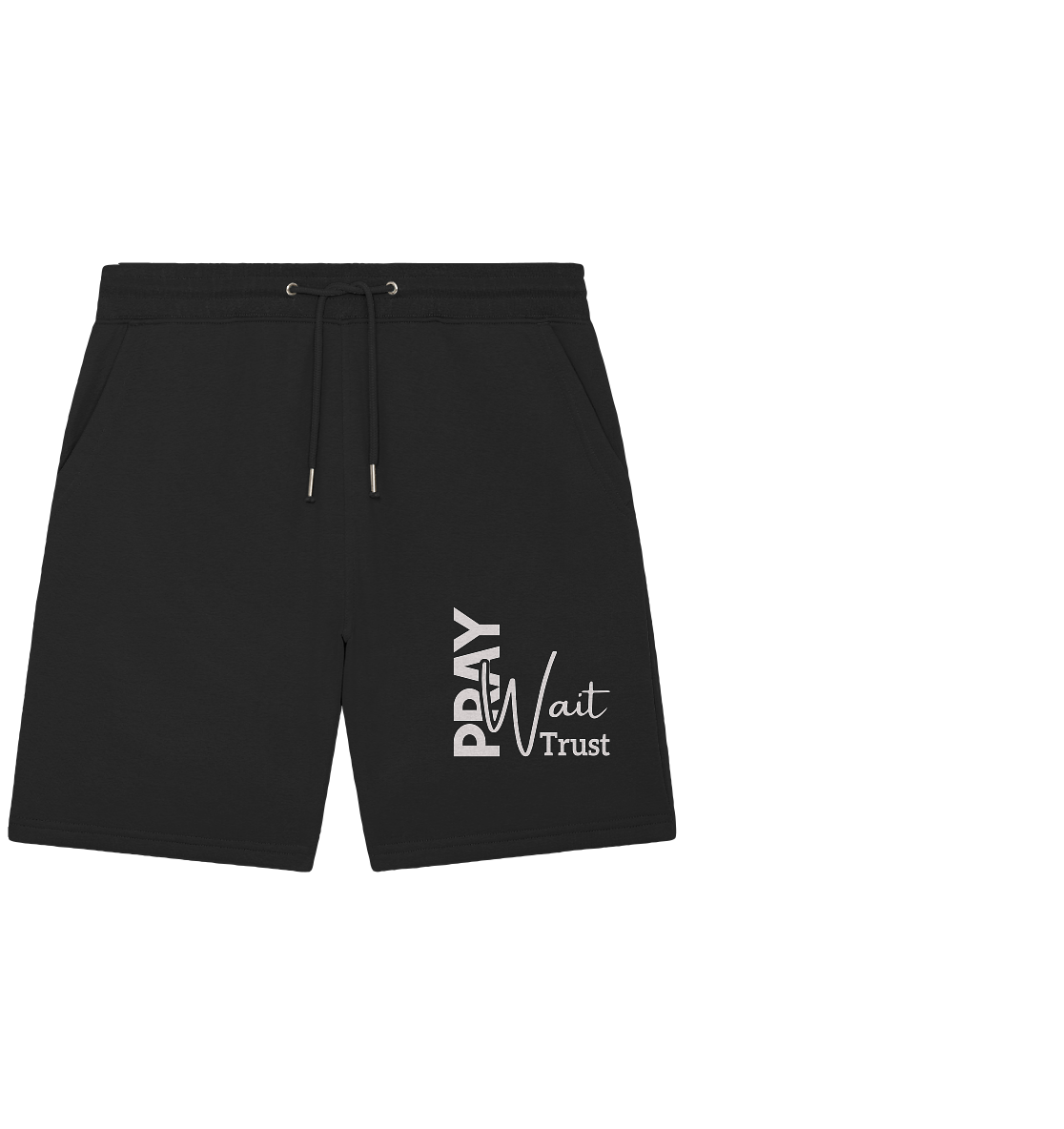 Pray. Wait. Trust. - Organic Jogger Shorts