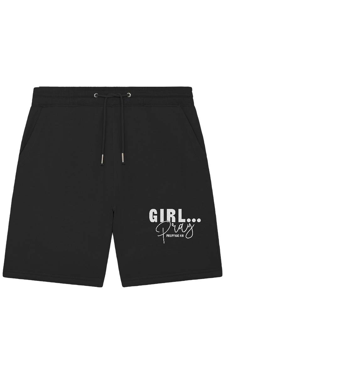 Girl. Pray. - Organic jogger shorts