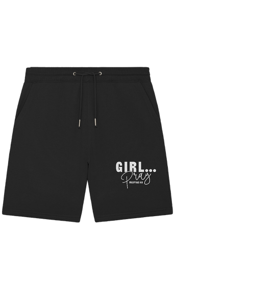 Girl. Pray. - Organic jogger shorts