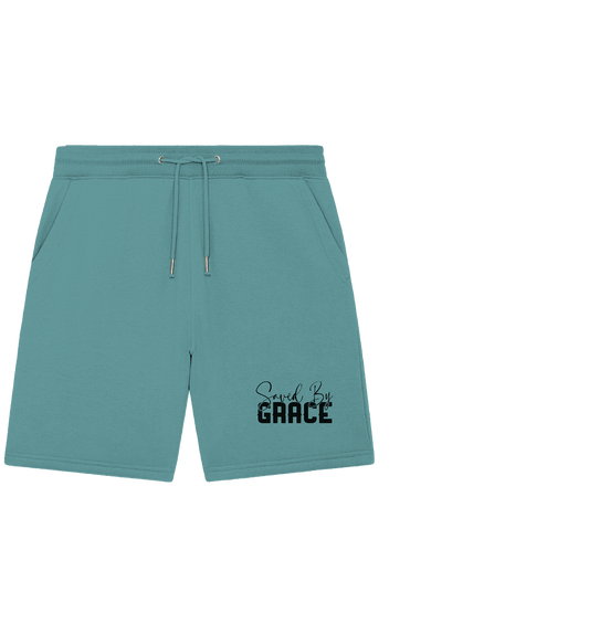 Saved by Grace – Ein kraftvolles Glaubensstatement - Organic Jogger Shorts