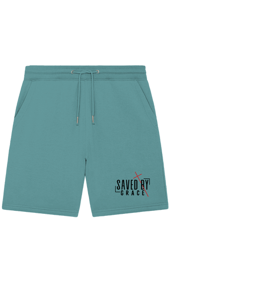 Saved by Grace – Ein kraftvolles Statement des Glaubens - Organic Jogger Shorts