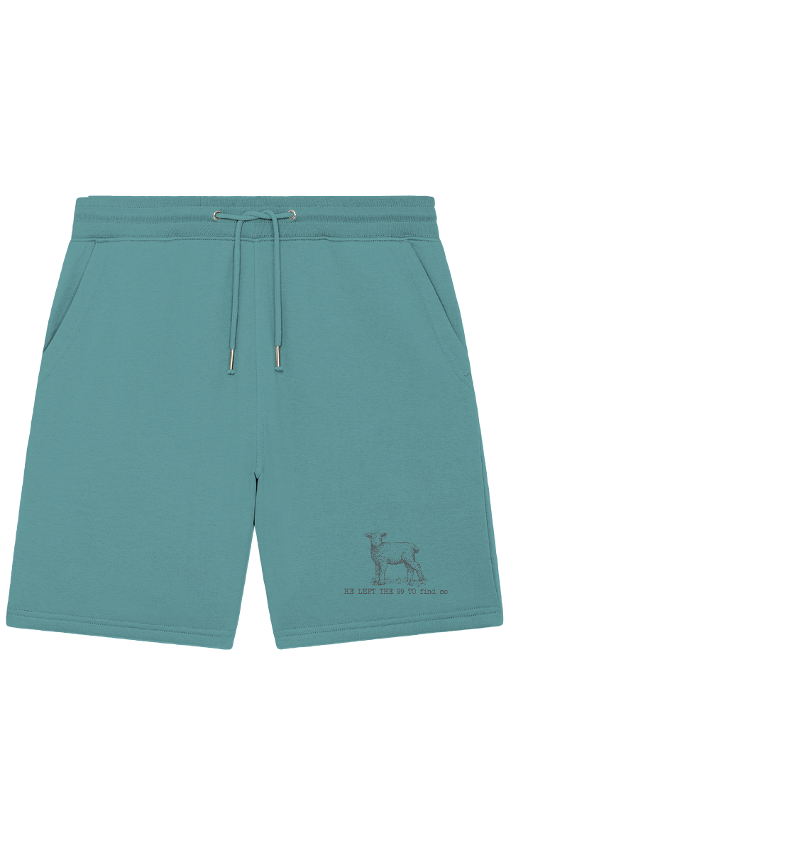 He Left the 99 to Find Me - Organic Jogger Shorts