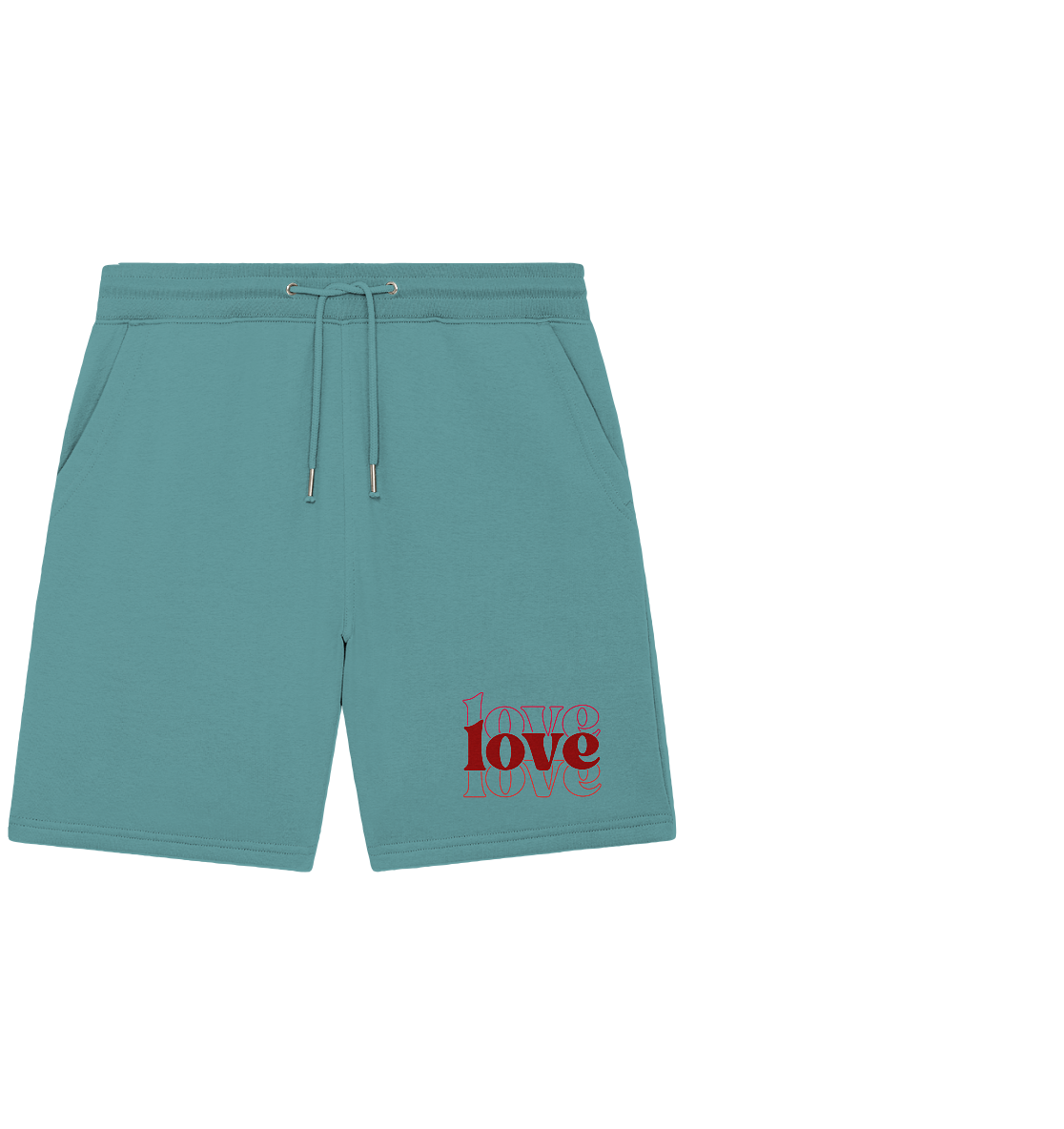 Love – The Greatest Power - Organic Jogger Shorts