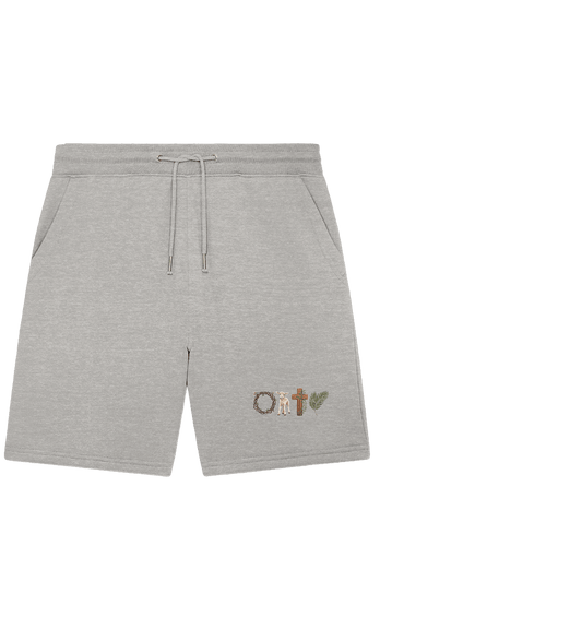 Victory of the Cross – Easter Redemption - Organic Jogger Shorts