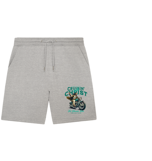 Eternal Road Trip – Cruisin' with Christ - Organic Jogger Shorts