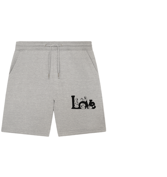 The love we experience at Christmas - Organic Jogger Shorts