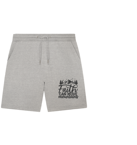 Faith Moves Mountains - Organic Jogger Shorts