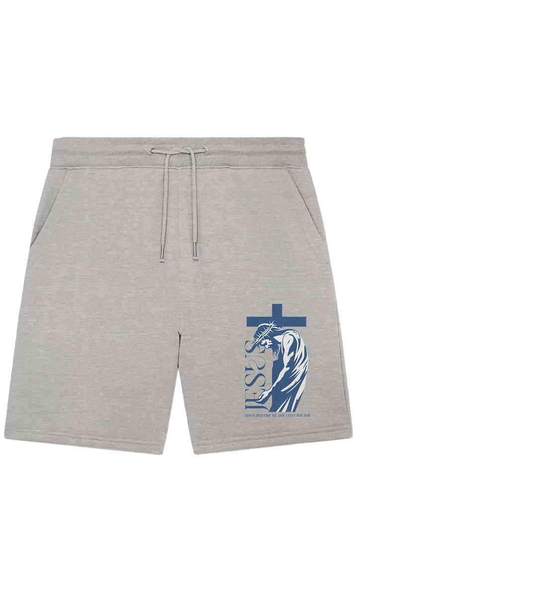 Für Ihn leben – Er starb für mich - Organic Jogger Shorts