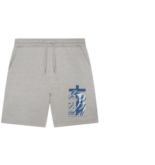 Live for Him - He died for me - Organic Jogger Shorts