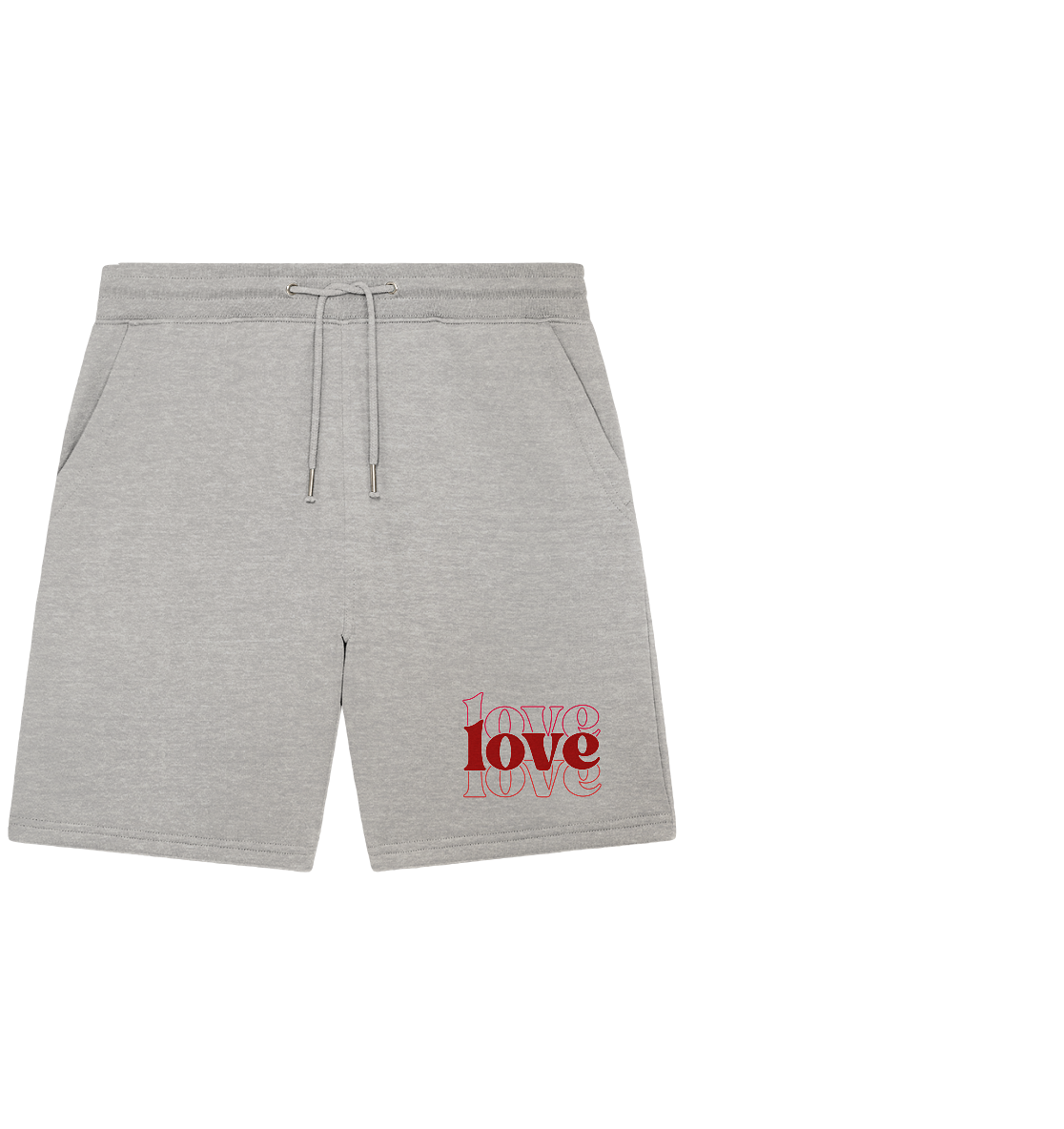 Love – The Greatest Power - Organic Jogger Shorts