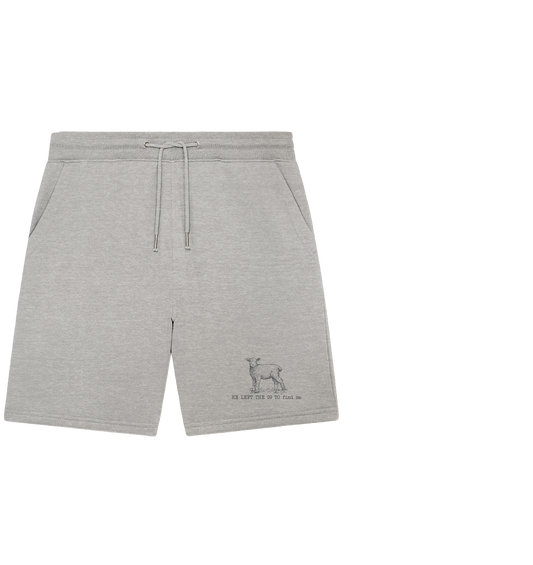 He Left the 99 to Find Me - Organic Jogger Shorts