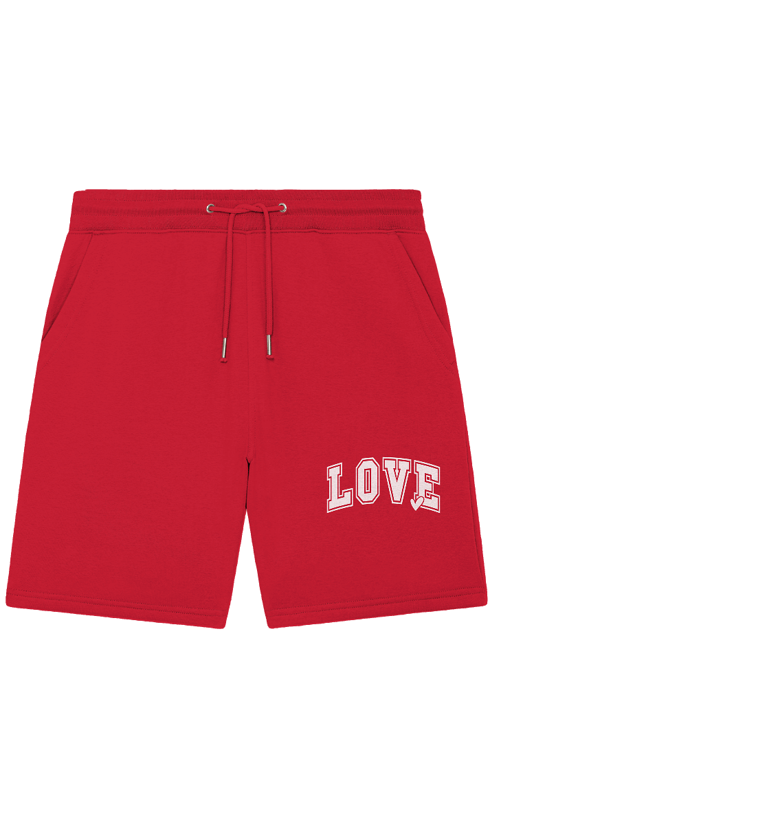 "Love" – das Design, das Herzen spricht! - Organic Jogger Shorts