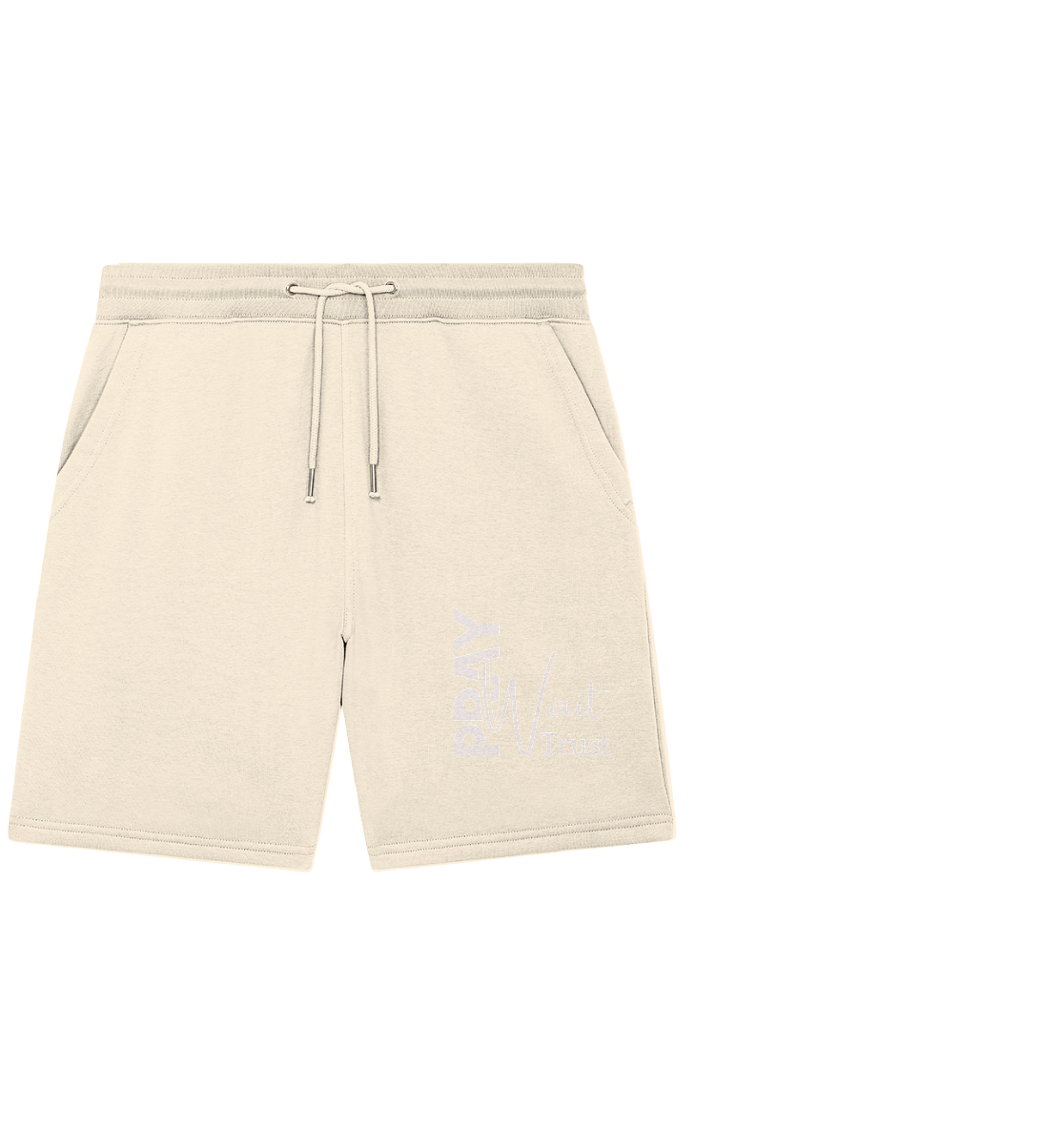 Pray. Wait. Trust. - Organic Jogger Shorts