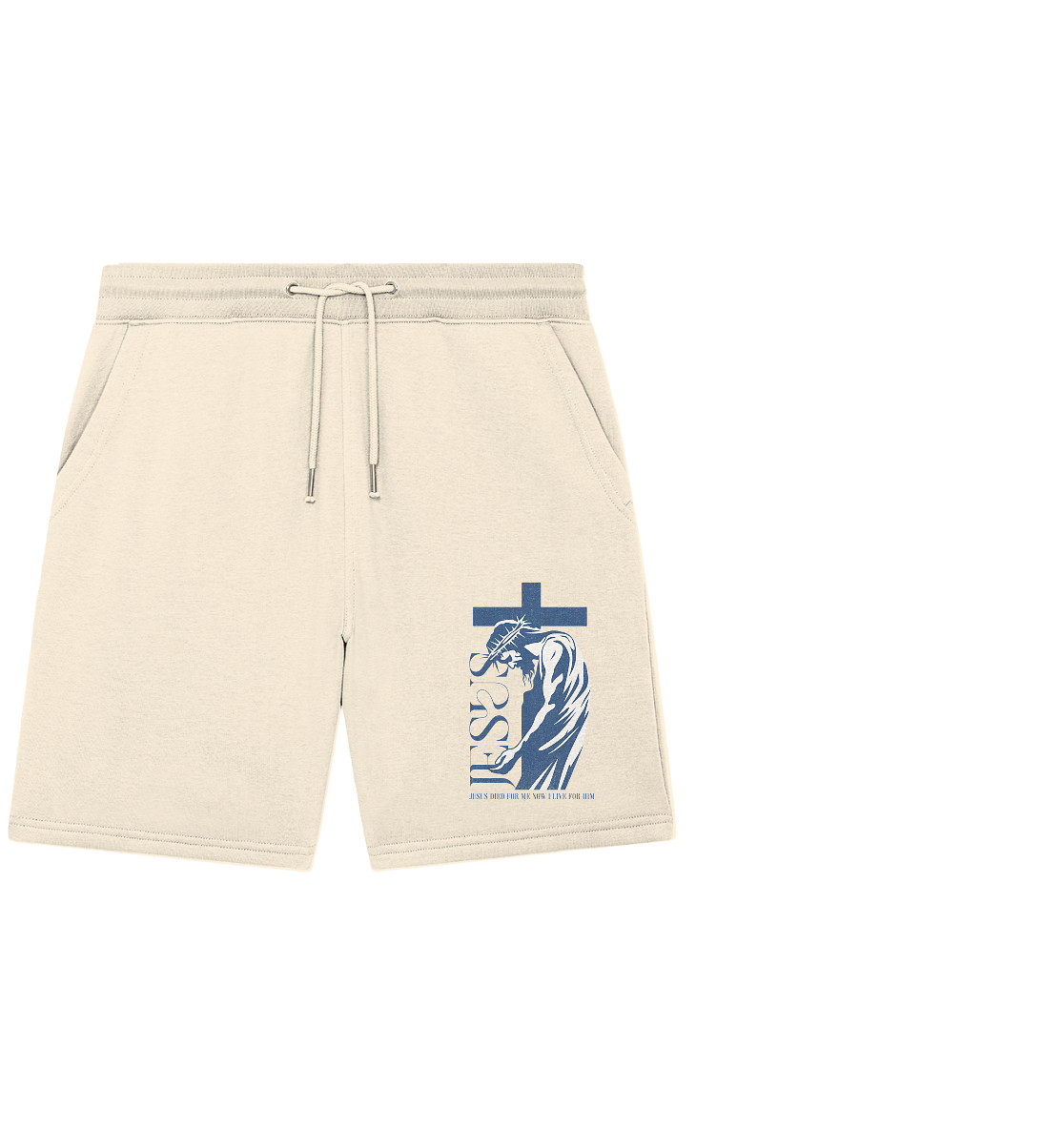 Für Ihn leben – Er starb für mich - Organic Jogger Shorts