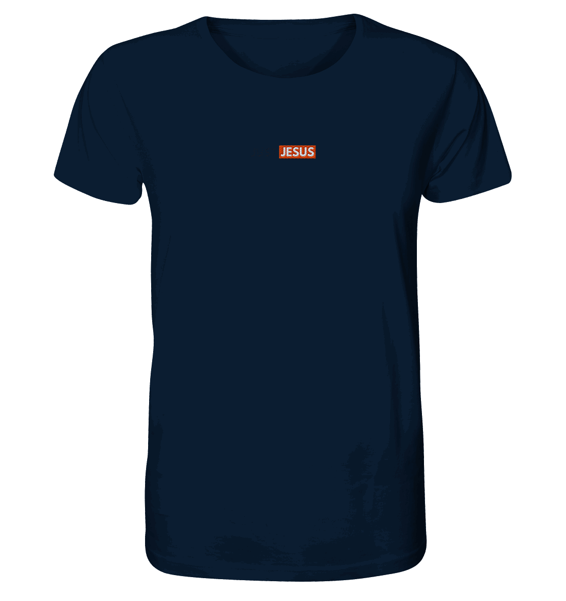 Just Jesus – Der Mittelpunkt unseres Glaubens (Stick) - Organic Shirt (Stick)