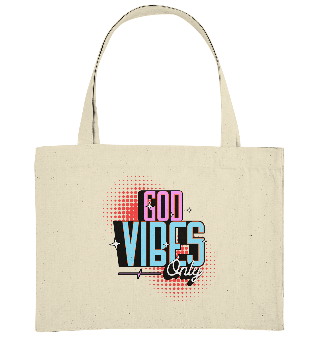 Nur Gottes Vibes - Organic Shopping-Bag