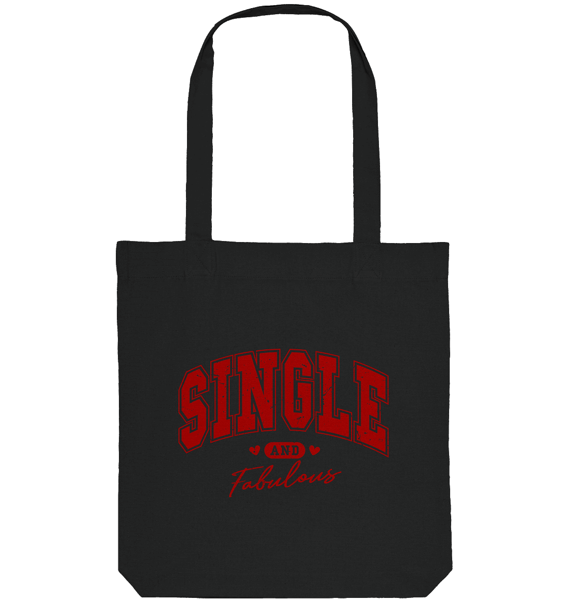 Single and Fabulous - Organic Tote-Bag