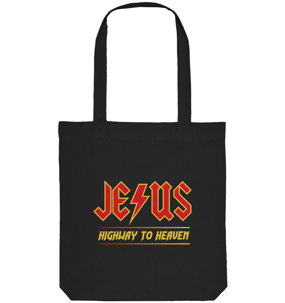 Jesus - Highway to Heaven - Organic Tote-Bag