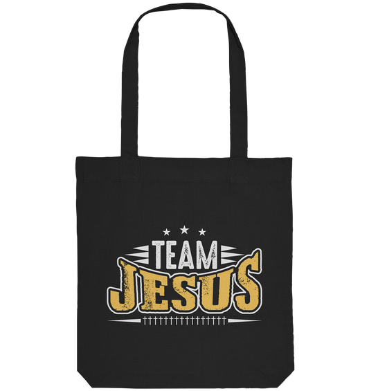 Team Jesus - Gemeinsam im Glauben - Organic Tote-Bag