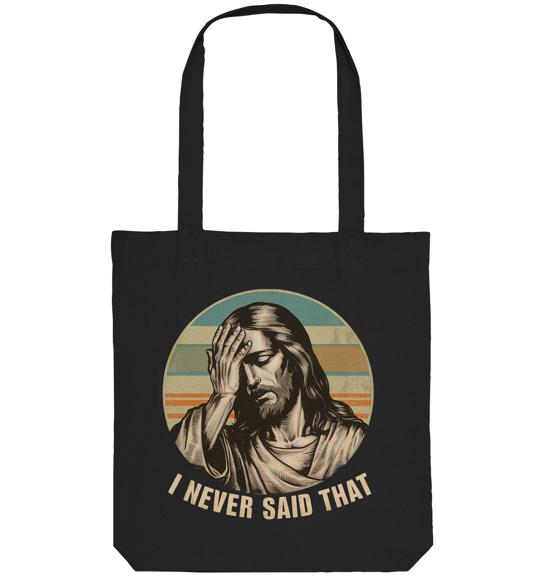 I Never Said That - Jesus - Organic Tote-Bag