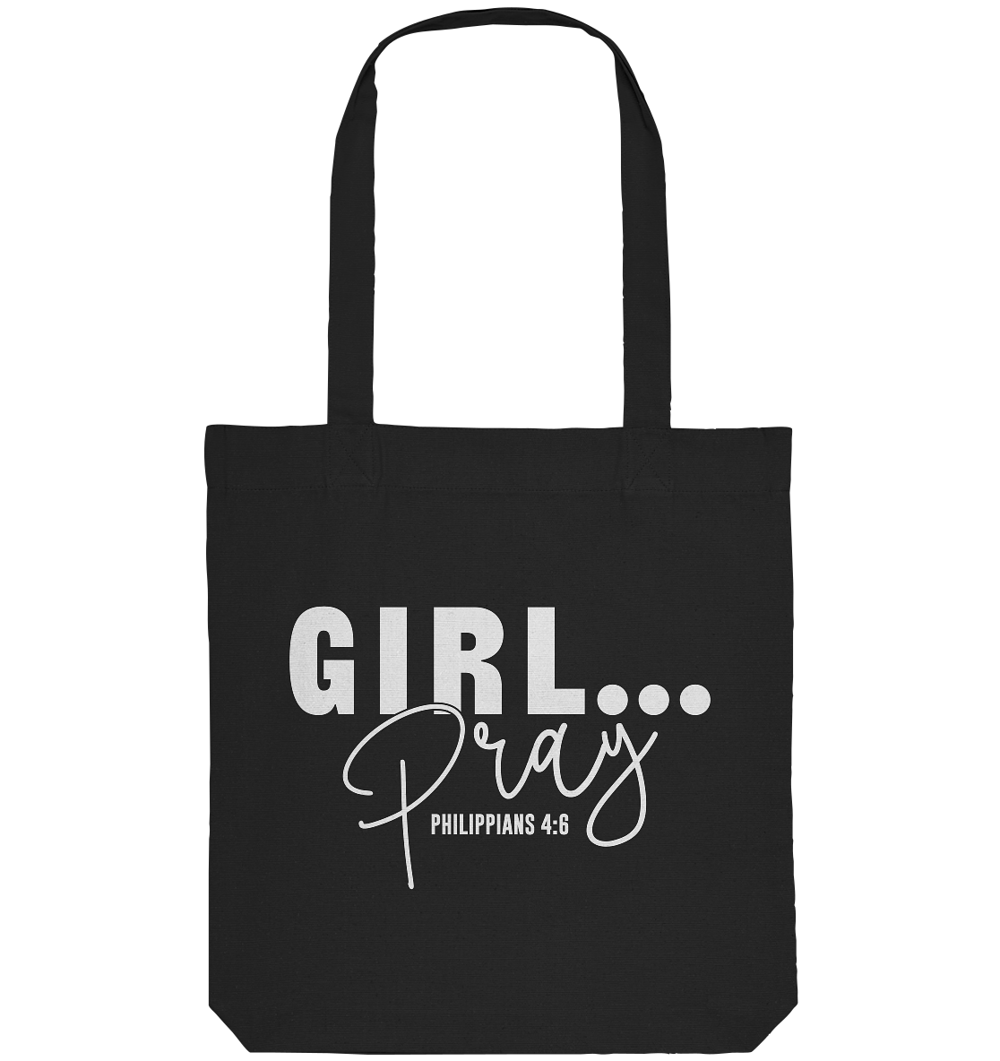 Girl. Pray. - Organic Tote-Bag