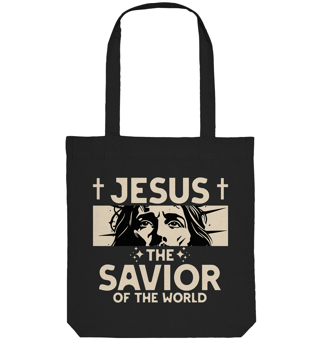 Jesus – The Savior of the World - Organic Tote-Bag