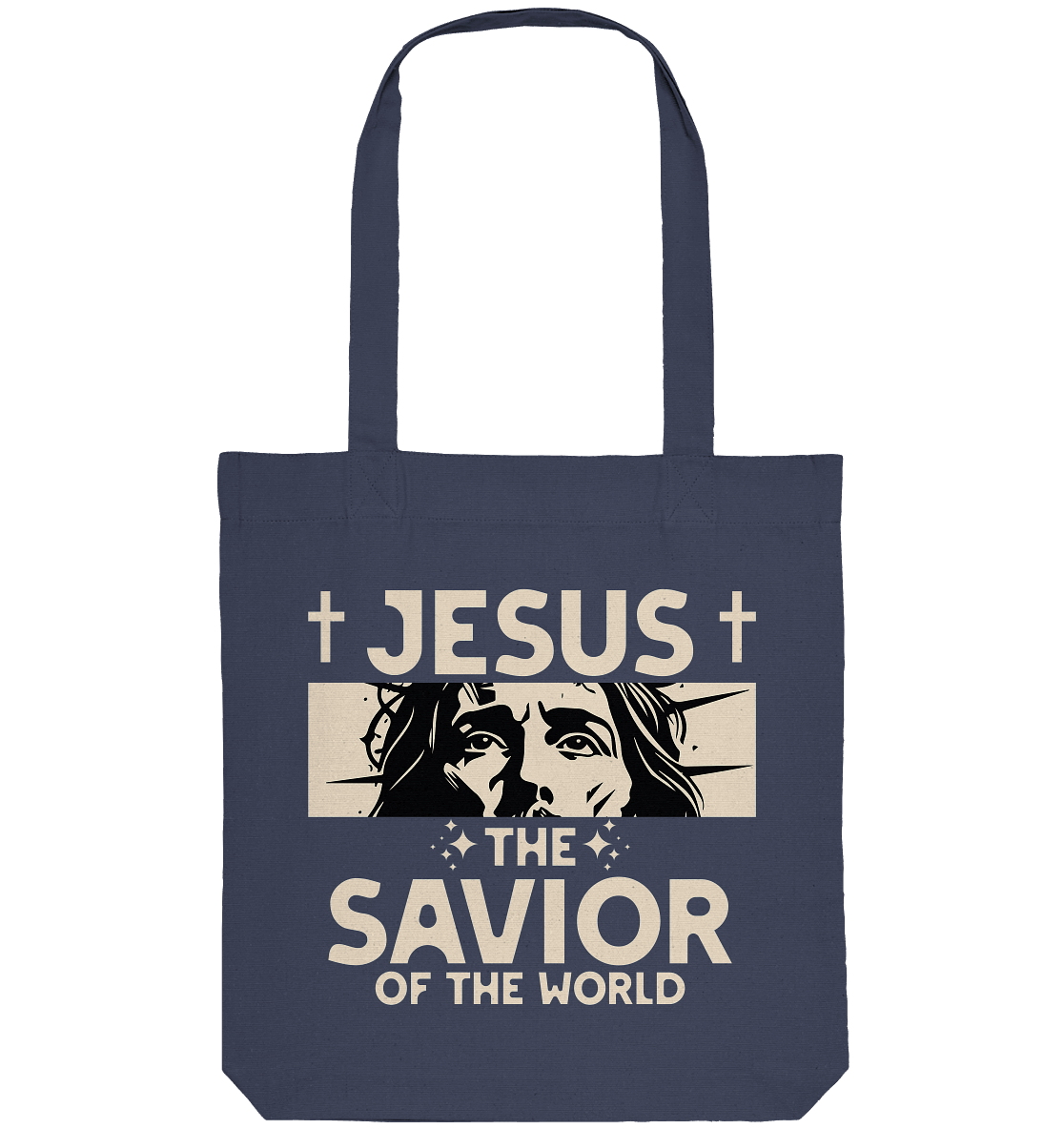 Jesus – The Savior of the World - Organic Tote-Bag