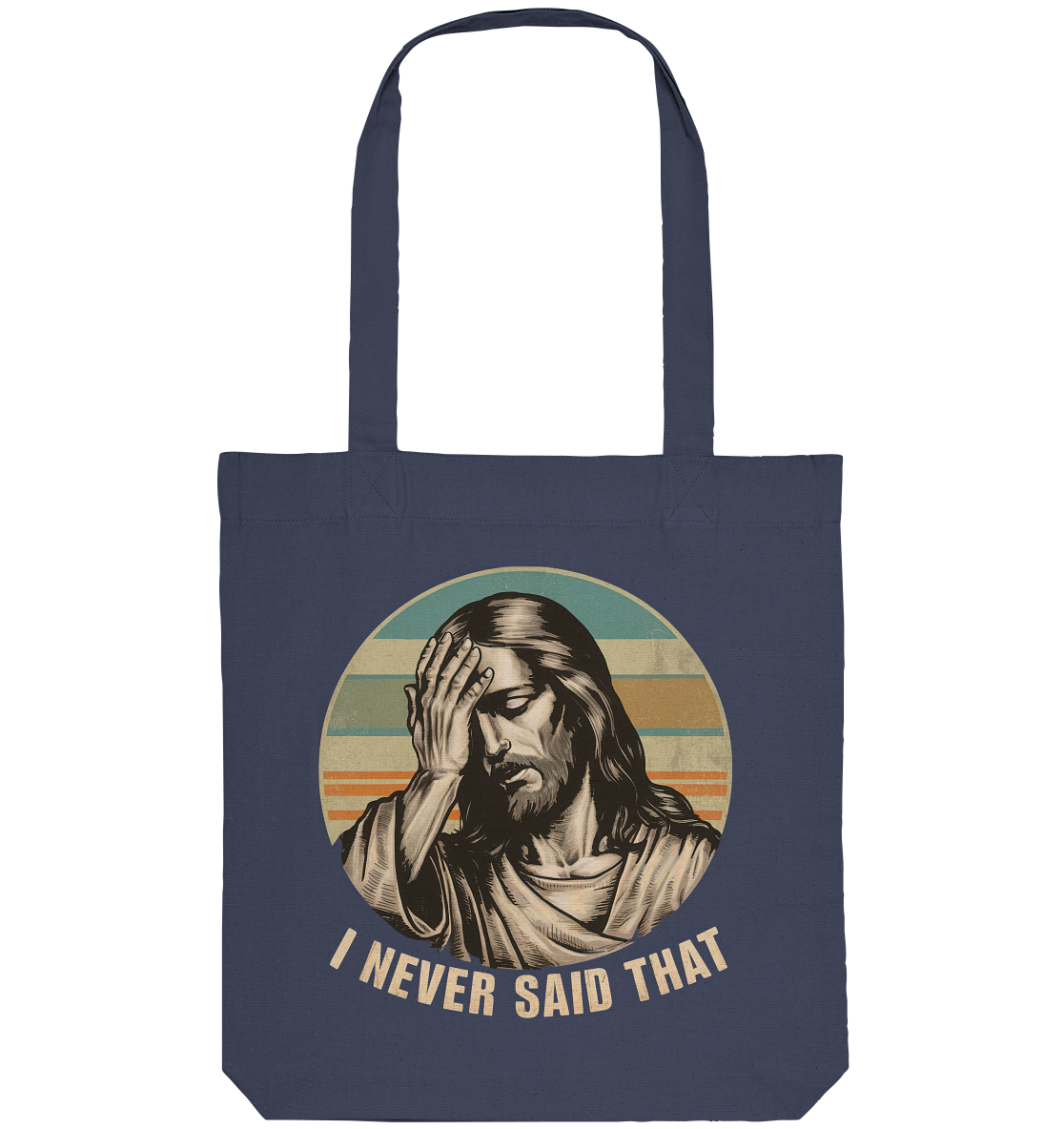 I Never Said That - Jesus - Organic Tote-Bag