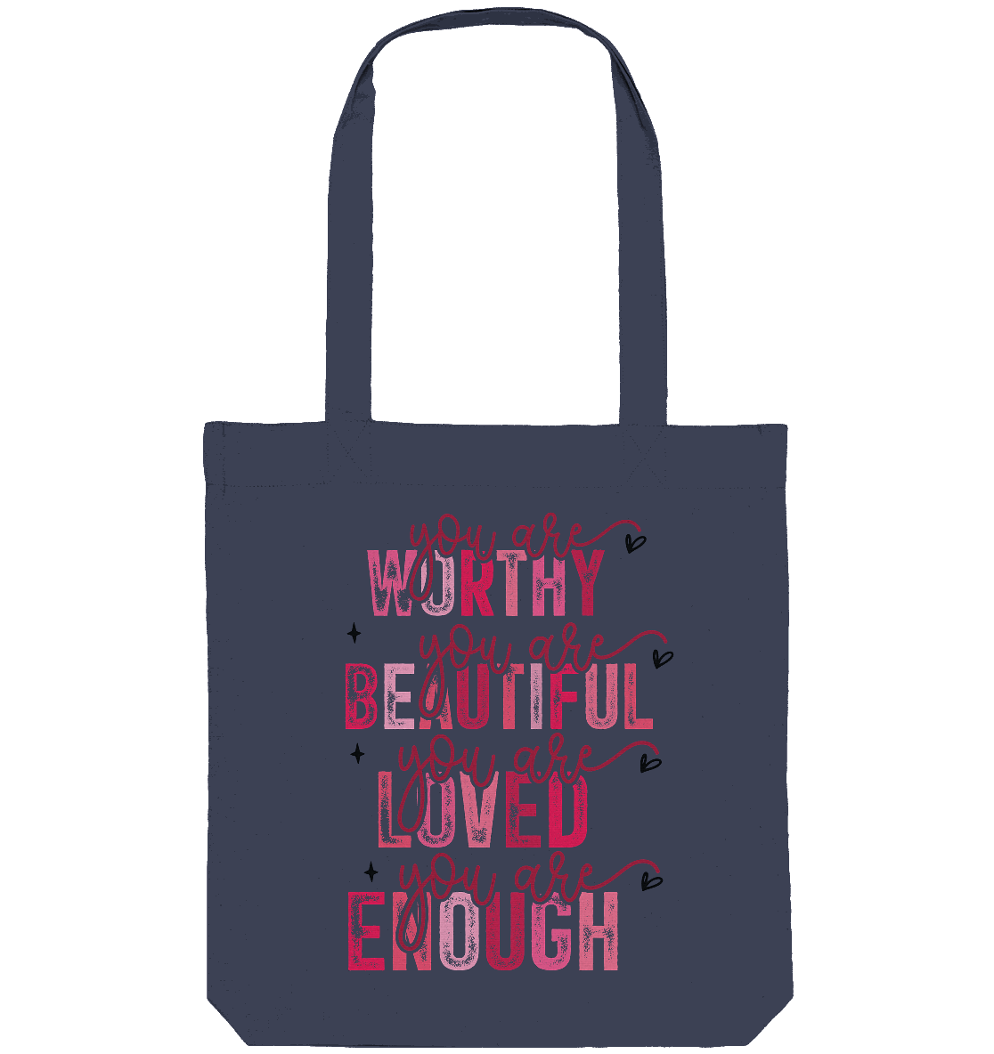 Du bist wertvoll – Eine Erinnerung an die Wahrheit - Organic Tote-Bag