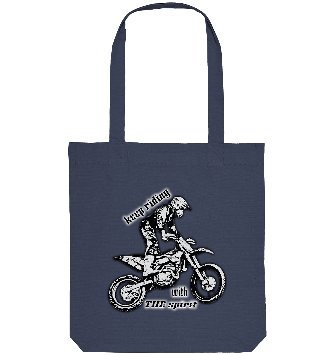 Keep Riding with the Holy Spirit - Organic Tote-Bag