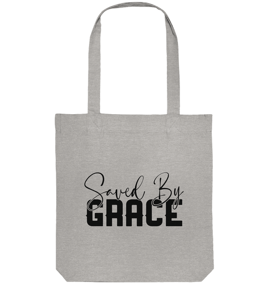 Saved by Grace – Ein kraftvolles Glaubensstatement - Organic Tote-Bag